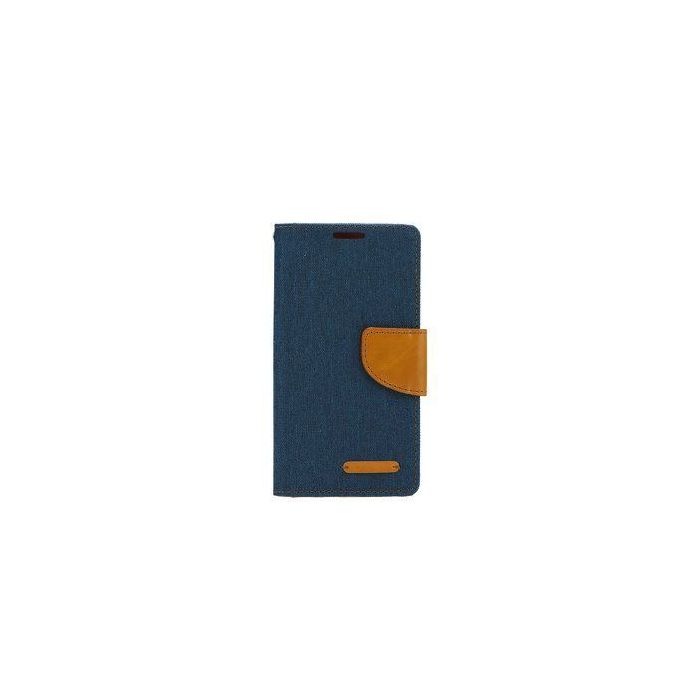 Diarové puzdro Canvas Book pre Huawei P8 Lite tmavomodré