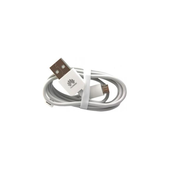 Kábel Huawei, USB-A na microUSB, 1m, biely (Bulk)