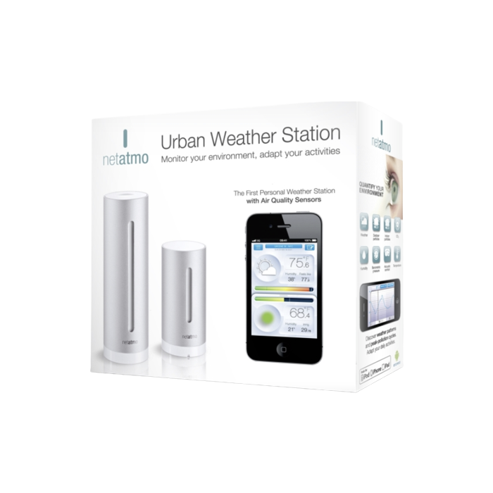 Netatmo Urban Meteostanica pre Android a iOS