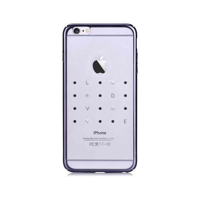 Case DEVIA Love Apple iPhone 6/6S gun black