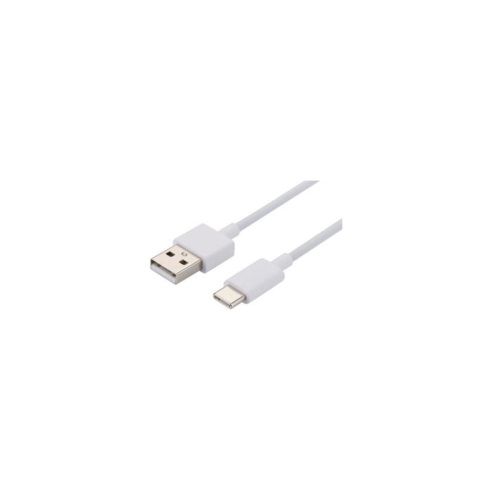 Kábel Xiaomi, USB-A na USB-C, 1m, biely (Bulk)