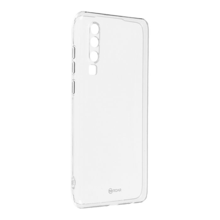 Silikónové puzdro na Huawei P30 Jelly Roar transparentné