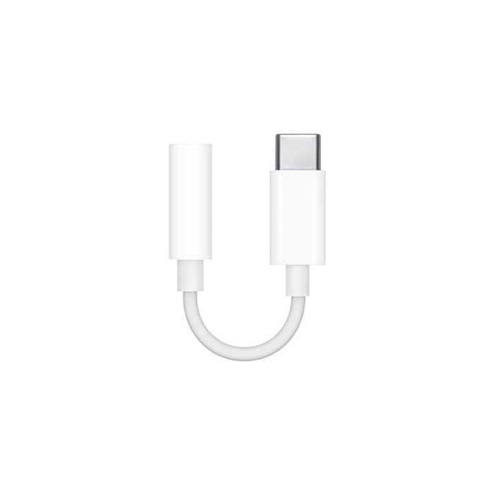 Redukcia Apple MU7E2ZM/A, USB-C(M) na 3.5mm audio jack(F), biela (Blister)