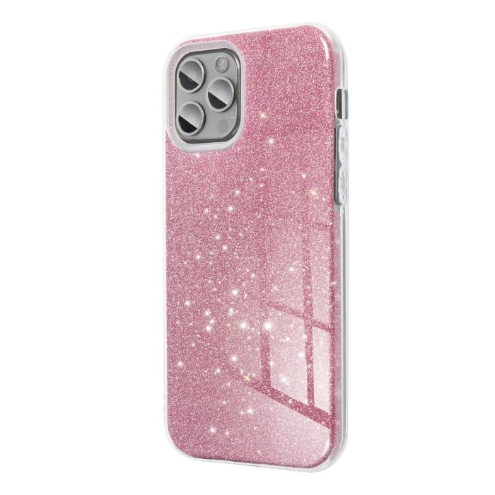 Silikónové puzdro na Huawei P30 Lite Forcell SHINING ružové