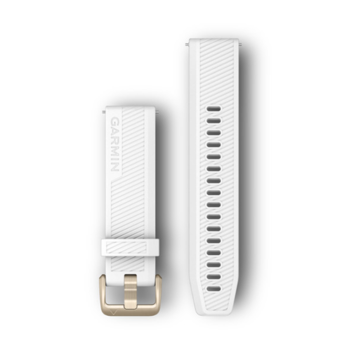 Náhradný remienok na Vivomove/ Forerunner 245 Garmin Quick Release 20 mm biely