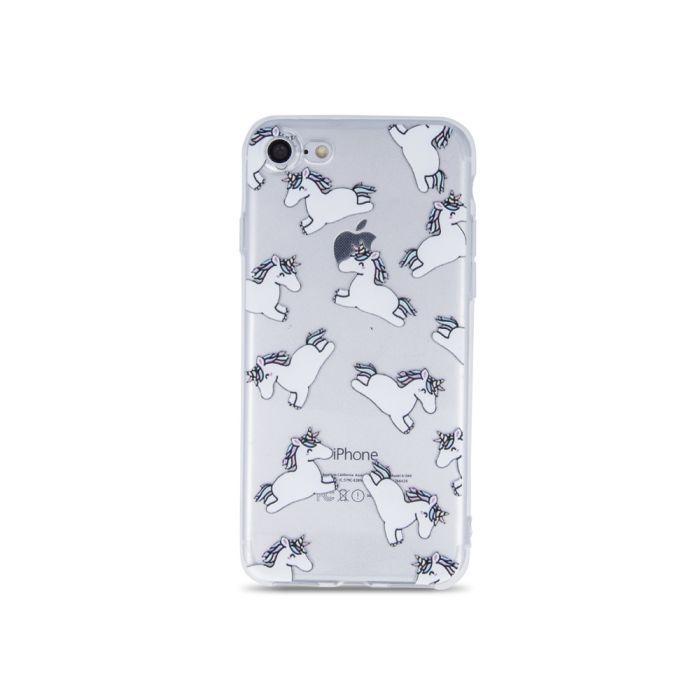 Silikónové puzdro Ultra Trendy Unicorn pre Huawei Y6 2019 viacfarebné