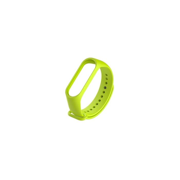 Silikónový náramok pre Xiaomi Mi Band 3/4 zelený