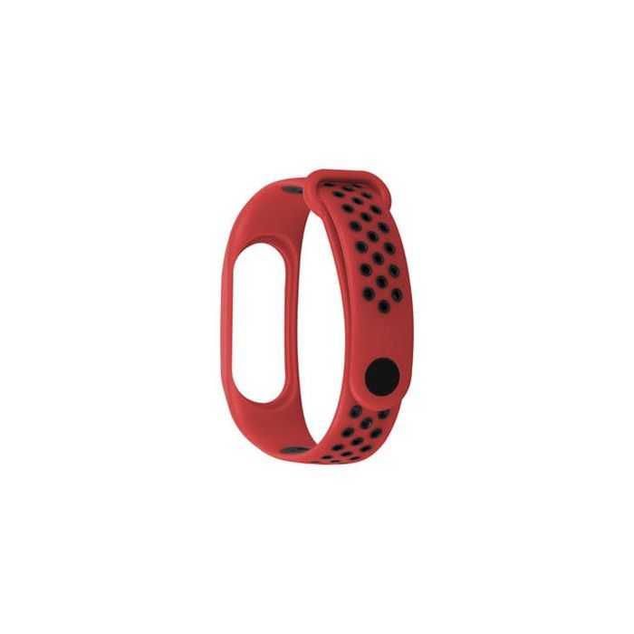 Handodo Double Silikonový náramok pre Xiaomi Mi Band 3/4/5 Orange/Black (EU Blister)