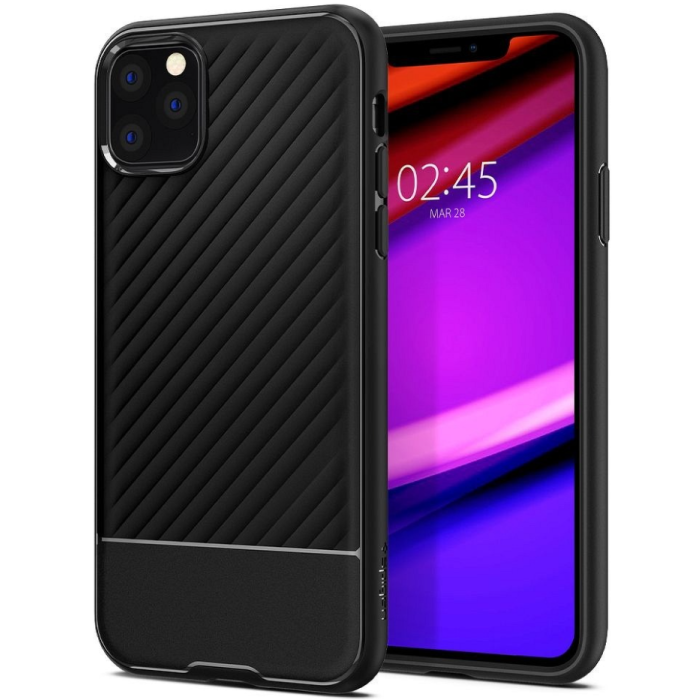 Odolné puzdro na Apple iPhone 11 Pro Max Spigen Core Armor čierne