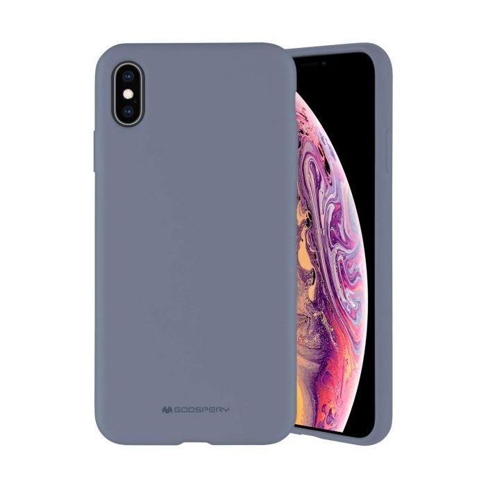 Silikónové puzdro na Apple iPhone 7/8/SE 2020 Mercury Silicone fialové