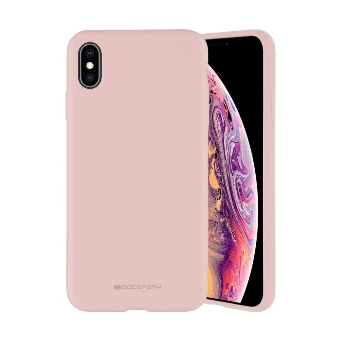 Silikónové puzdro na Apple iPhone 7/8/SE 2020 Mercury Silicone ružové