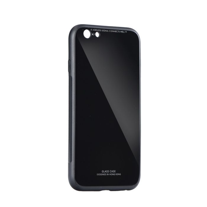 Plastové puzdro na Samsung Galaxy A71 Glass čierne