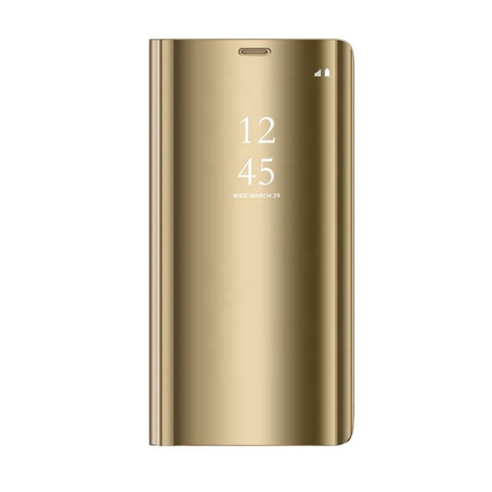 Diárové puzdro na Huawei Y5 2019/Honor 8S Clear View zlaté