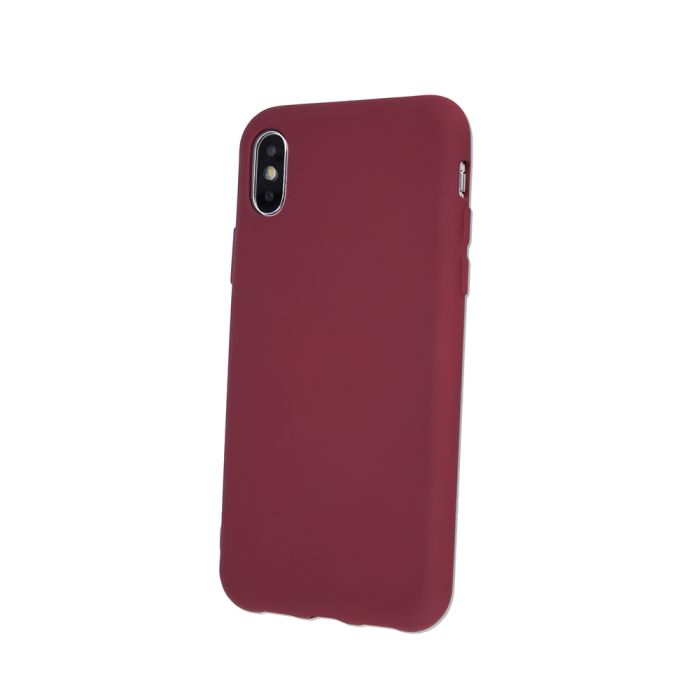 Silikónové puzdro pre Samsung Galaxy A21s bordové 