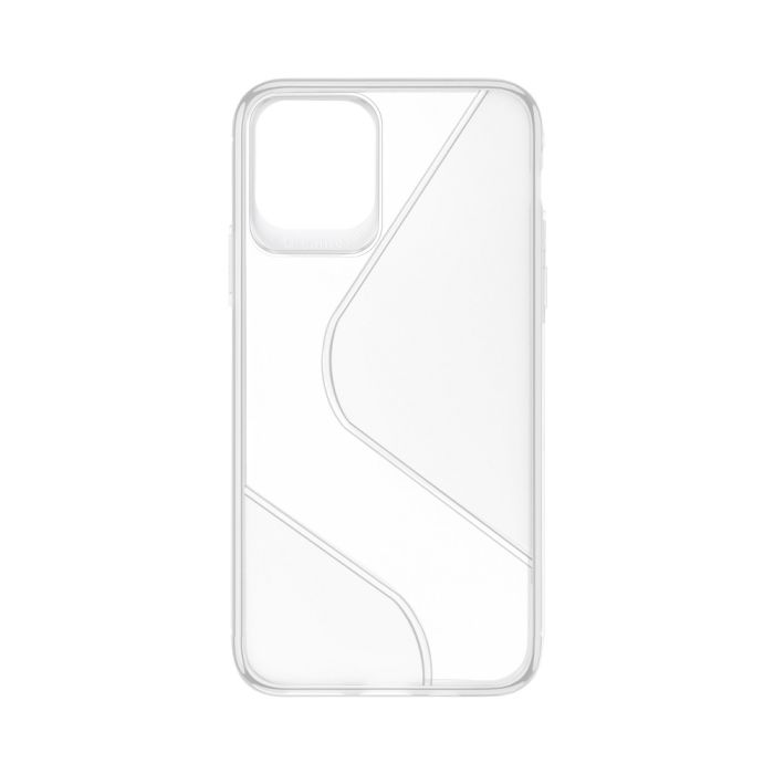 Silikónové puzdro na Huawei P40 Lite E/Huawei Y7p Forcell S-dizajn transparentné 