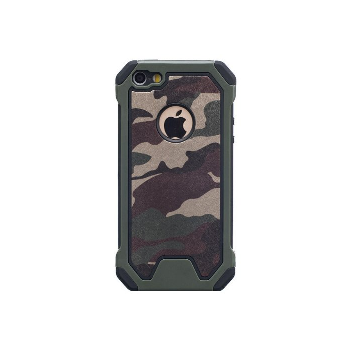 Silikónové puzdro Army Camouflage TPU pre iPhone 11 Pro zelené
