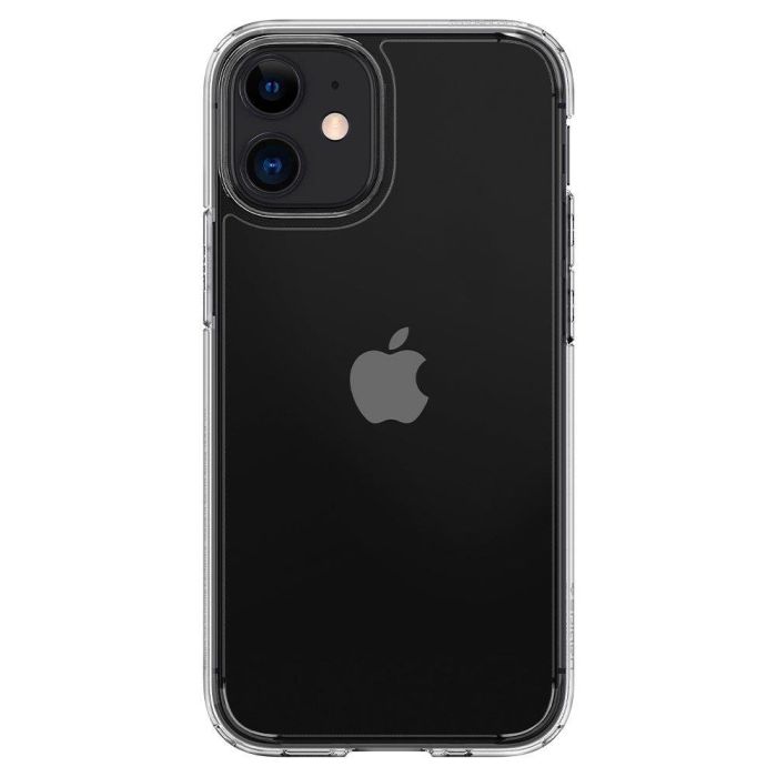 Plastové puzdro pre iPhone 12 Mini SPIGEN Ultra Hybrid transparentné