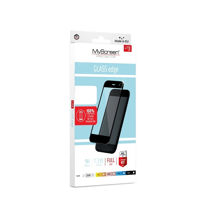 Tvrdené sklo My Screen Lite 9H Full Glue pre Honor 9 celotvárové čierne