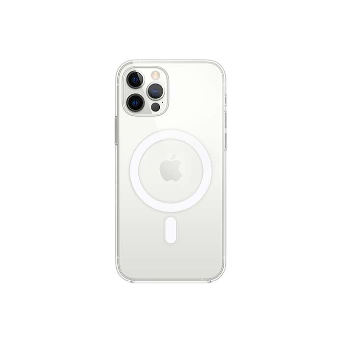Plastové puzdro Apple na Apple iPhone 12/12 Pro MHLM3ZM/A Clear Case with MagSafe transparentné
