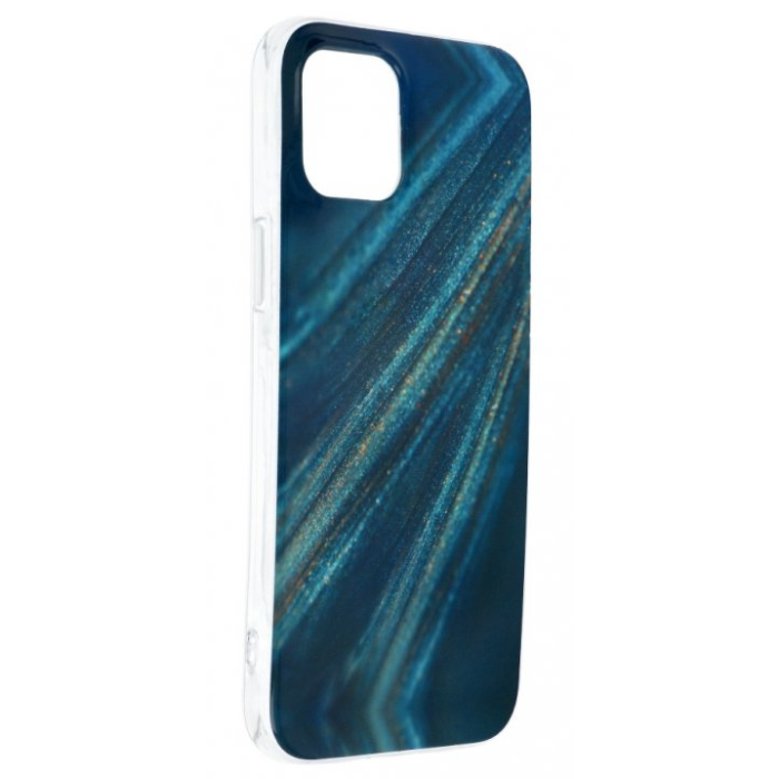 Silikónové puzdro na Apple iPhone 12/12 Pro Forcell MARBLE COSMO vzor 10