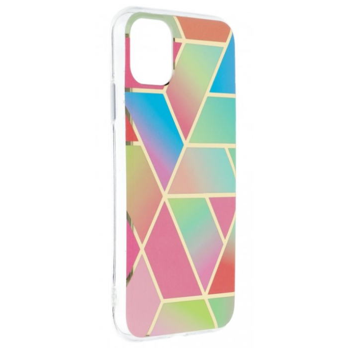 Silikónové puzdro na Apple iPhone 12 Pro Max Forcell MARBLE COSMO vzor 04