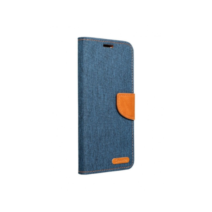 Diárové puzdro na Samsung Galaxy S21 5G Canvas Book modré