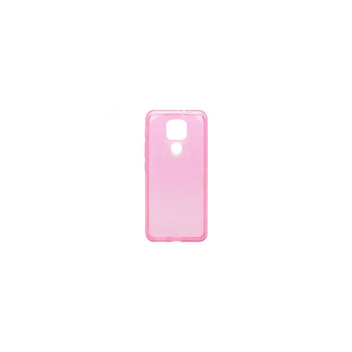 Silikónové puzdro Slim 0,3mm TPU pre Motorola Moto E7 Plus/G9 Play ružové