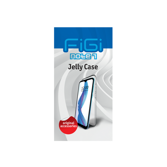 Silikónové puzdro na FiGi Note 1/FiGi Note 1 Pro Jelly Case transparentné