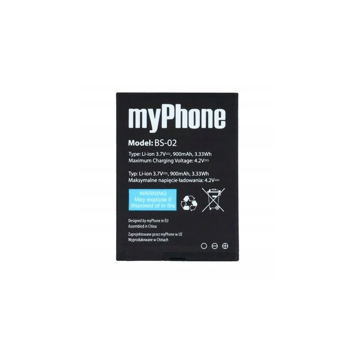 Batéria pre myPhone 1075 a HALO 2 BS-02, 900mAh