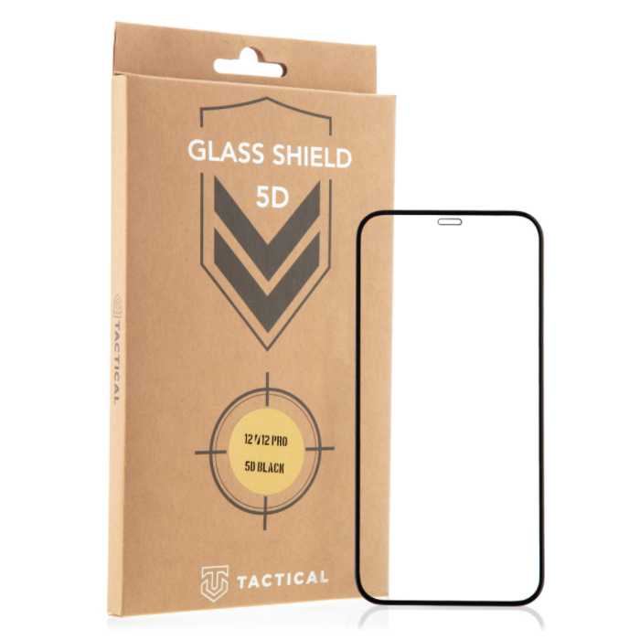 Tvrdené sklo na Apple iPhone 13 Pro Max/14 Plus Tactical Shield 5D čierne