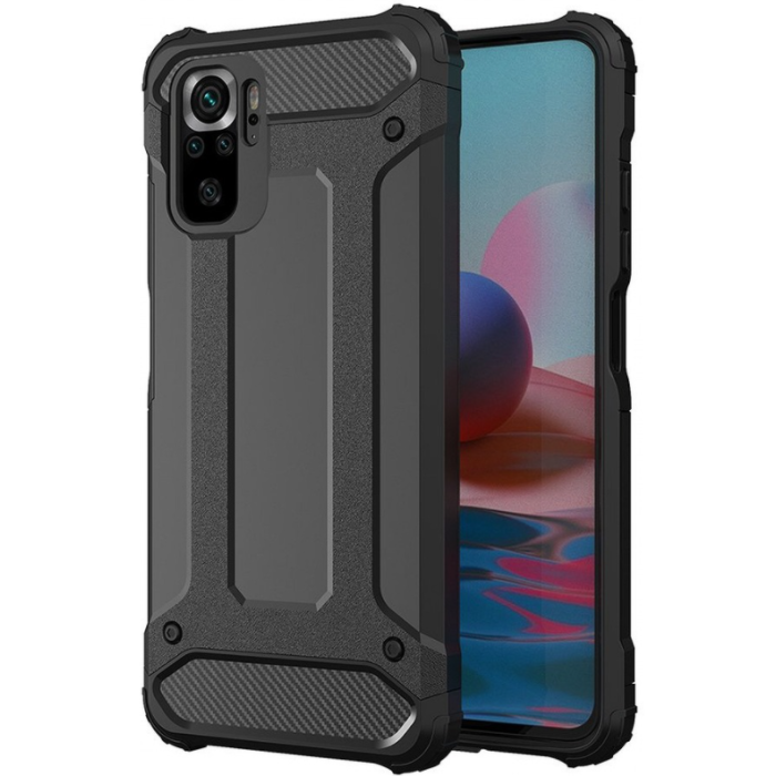 Odolné puzdro na Xiaomi Redmi Note 10 5G/Poco M3 Pro/M3 Pro 5G Forcell Armor čierne