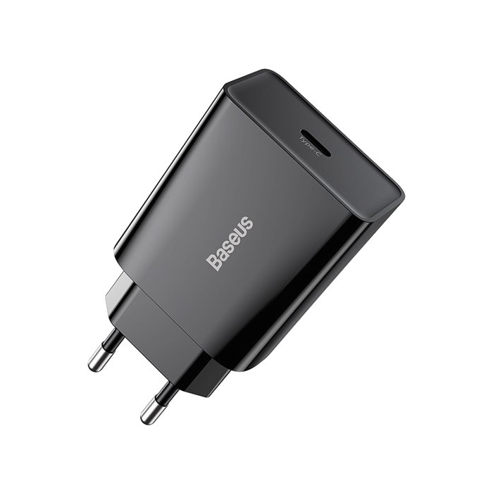 Rýchlonabíjačka Baseus Speed Mini CCFS-SN01, USB-C 20W, čierna