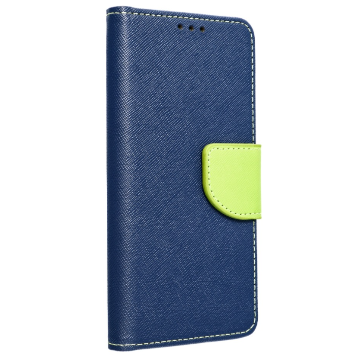 Diárové puzdro na Xiaomi Redmi 10 Fancy modro-limetkové