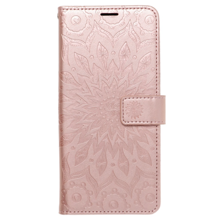 Diárové puzdro na Xiaomi Redmi 10 Forcell MEZZO mandala ružovozlaté