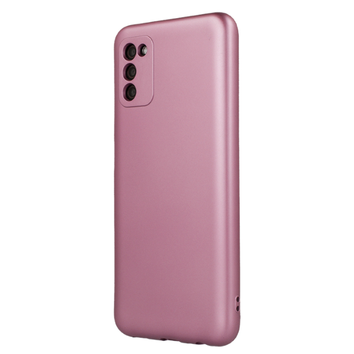 Silikónové puzdro na Motorola Moto E7 Power/E7i Power Metallic ružové
