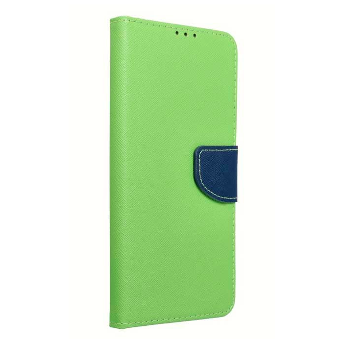 Diárové puzdro na Samsung Galaxy A33 5G A336 Fancy Book limetkovo modré