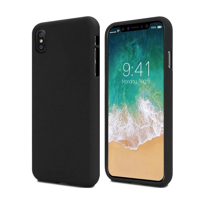 Silikónové puzdro na Huawei Y6p Mercury Soft čierne