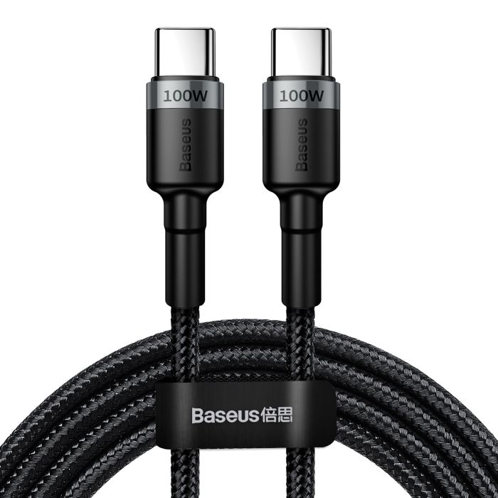 Dátový kábel Baseus 100Watt PD2.0 USB-C/USB-C 2 (20V/5A) modrý