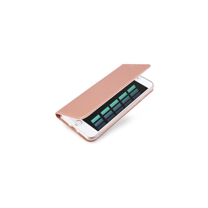 Diárové puzdro na Samsung Galaxy S22 Ultra 5G Dux Ducis Skin Pro ružovo-zlaté