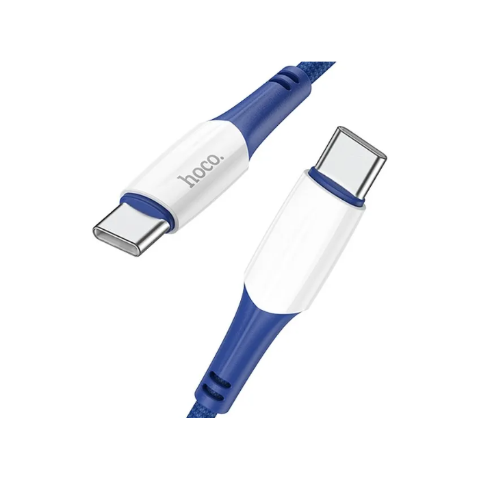 Kábel HOCO Ferry X70, USB-C na USB-C PD60W 3A, 1m, modrý