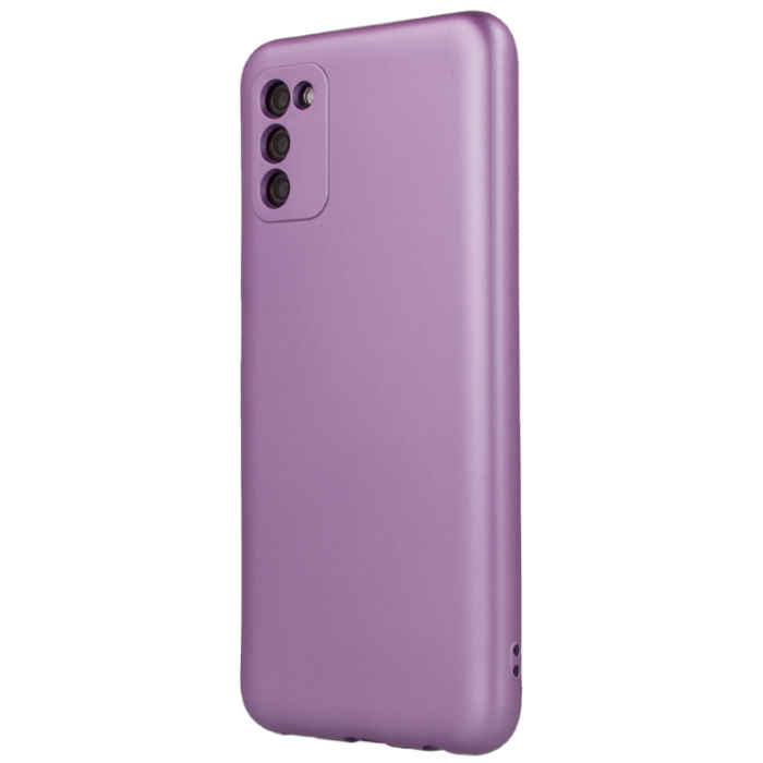 Silikónové puzdro na Samsung Galaxy A53 A536 5G Metallic fialové