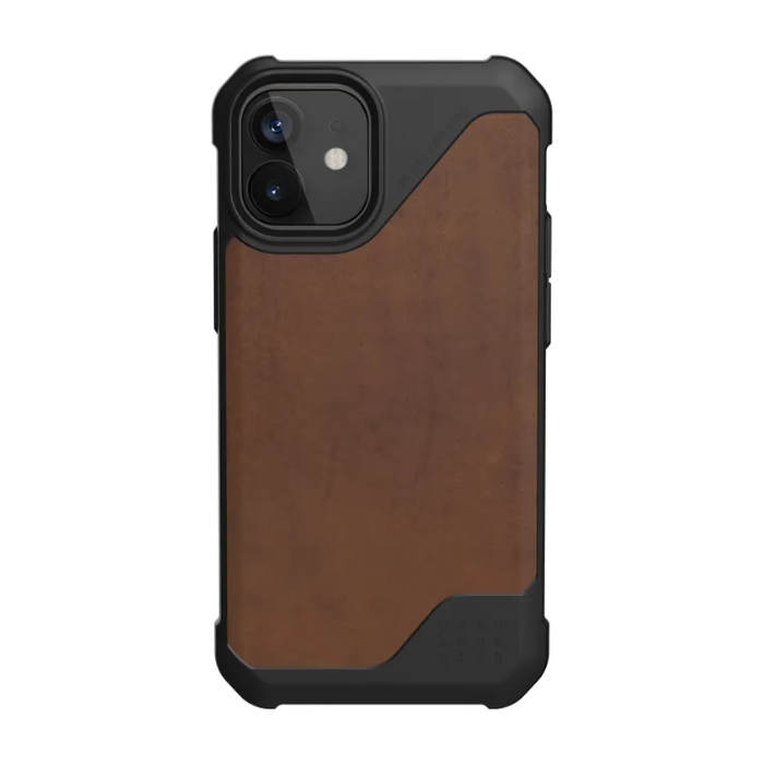 Odolné puzdro na Apple iPhone 12 Mini UAG Urban Armor Gear Metropolis LT hnedé