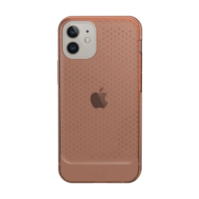 Odolné puzdro na Apple iPhone 12 Mini UAG Urban Armor Gear Lucent oranžové