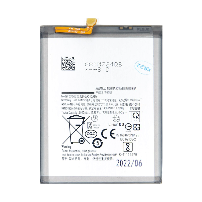 Neoriginálna batéria na Samsung EB-BA315ABY Li-Ion 5000mAh (OEM)