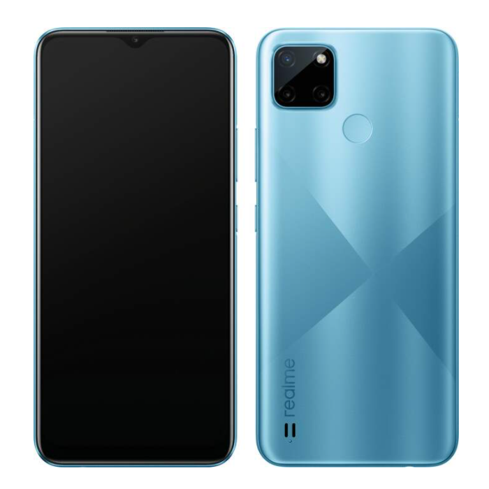 Realme C21Y, 3/32 GB, Dual SIM, Cross Blue - SK distribúcia