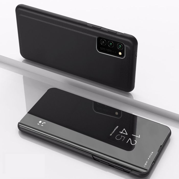 Diárové puzdro na Xiaomi Redmi 10A Clear View čierne