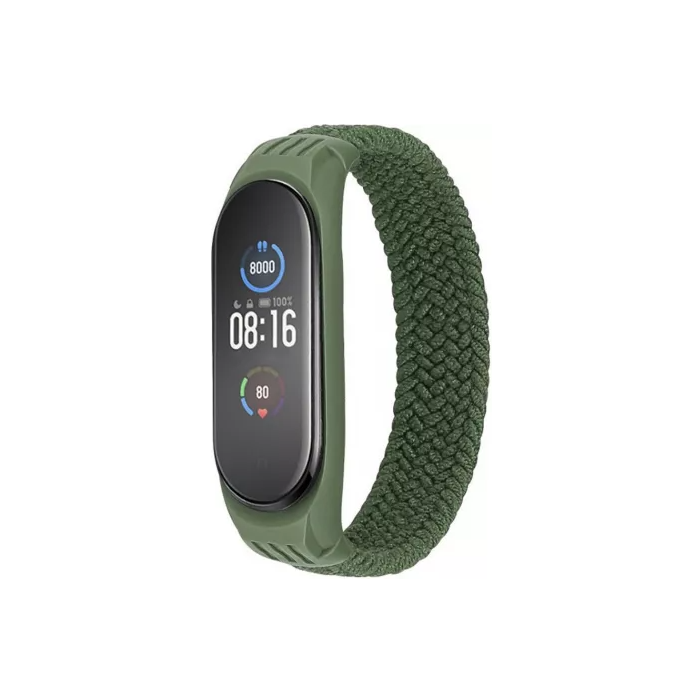 Náhradný remienok na Xiaomi Mi Band 7 Tech-Protect Loop vojenská zelená
