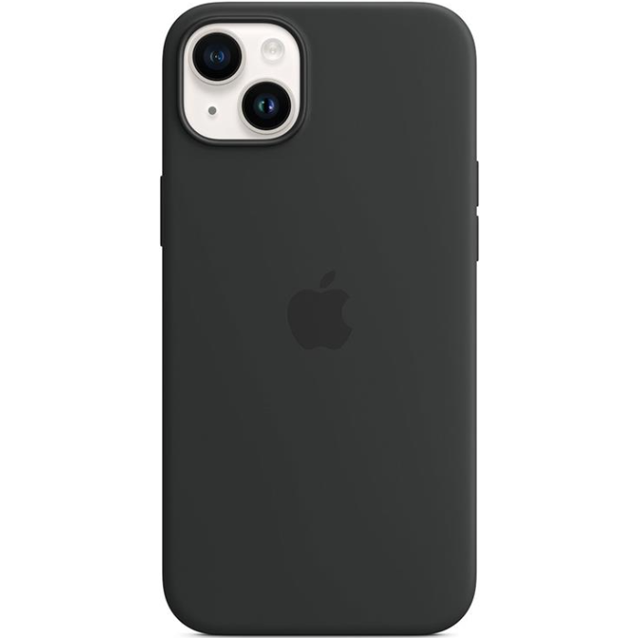 Silikónové puzdro Apple na Apple iPhone 14 Plus MPT33ZM/A Silicone Case with MagSafe Midnight