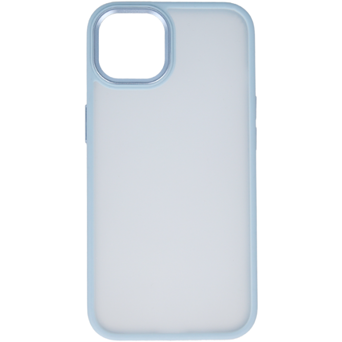 Plastové puzdro na Samsung Galaxy S21 FE G990 Satin Matt modré