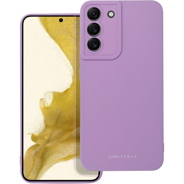 Silikónové puzdro na Samsung Galaxy A54 5G A546 Roar Luna fialové